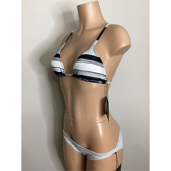 New. Norma Kamali striped bikini. Retails $240. Medium - Picture 4 of 9